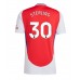 Arsenal Raheem Sterling #30 Hjemmedrakt 2024-25 Korte ermer